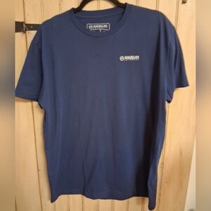 Magellan Outdoors Men's Navy Tee, Size XL, Short Sleeve
